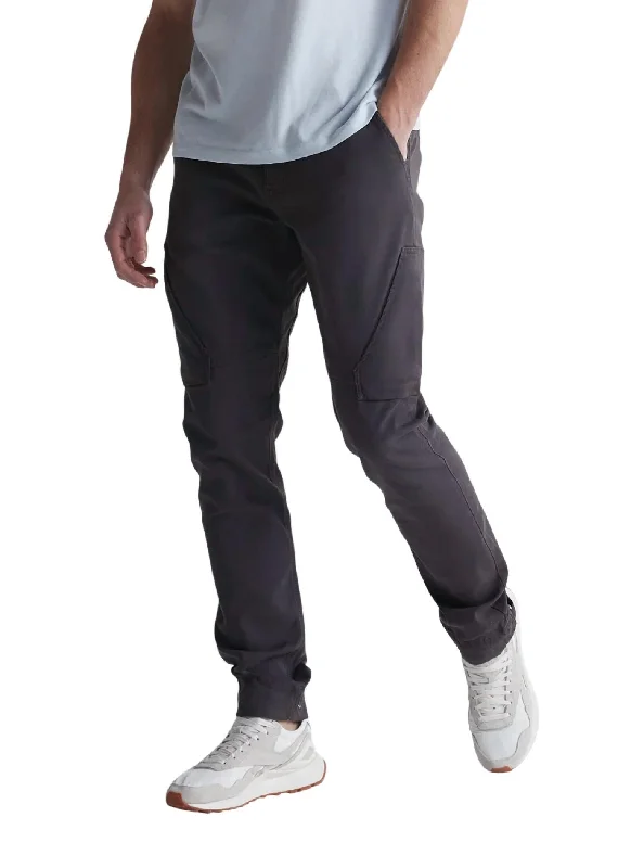 Live Free Adventure Pants In Charcoal Practical Men's Quick