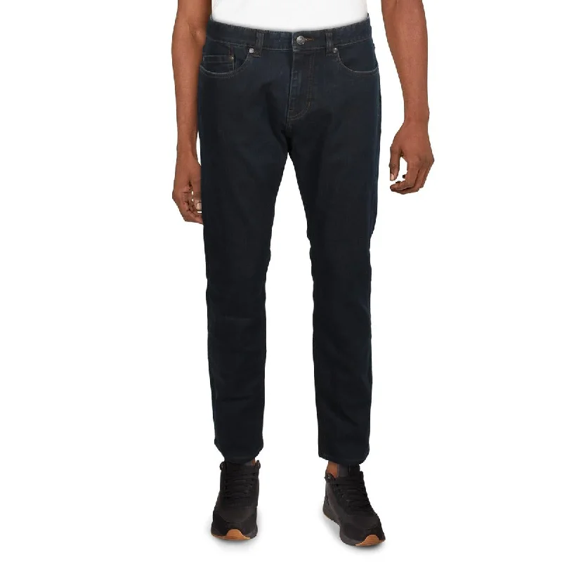 Kent Mens Denim Mid-Rise Slim Jeans Modern Men's Tech