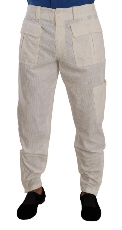 Dolce & Gabbana Elegant  Cargo Pants - Regular Men's Fit Youthful Men's Anime