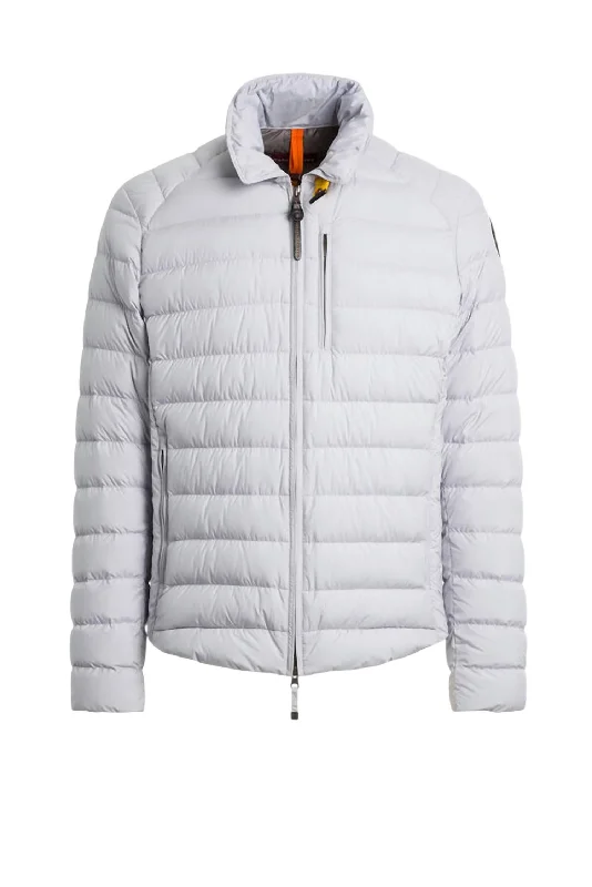 Men's Saxon Puffer Jacket In Luna Rock Sporty Men's Tennis