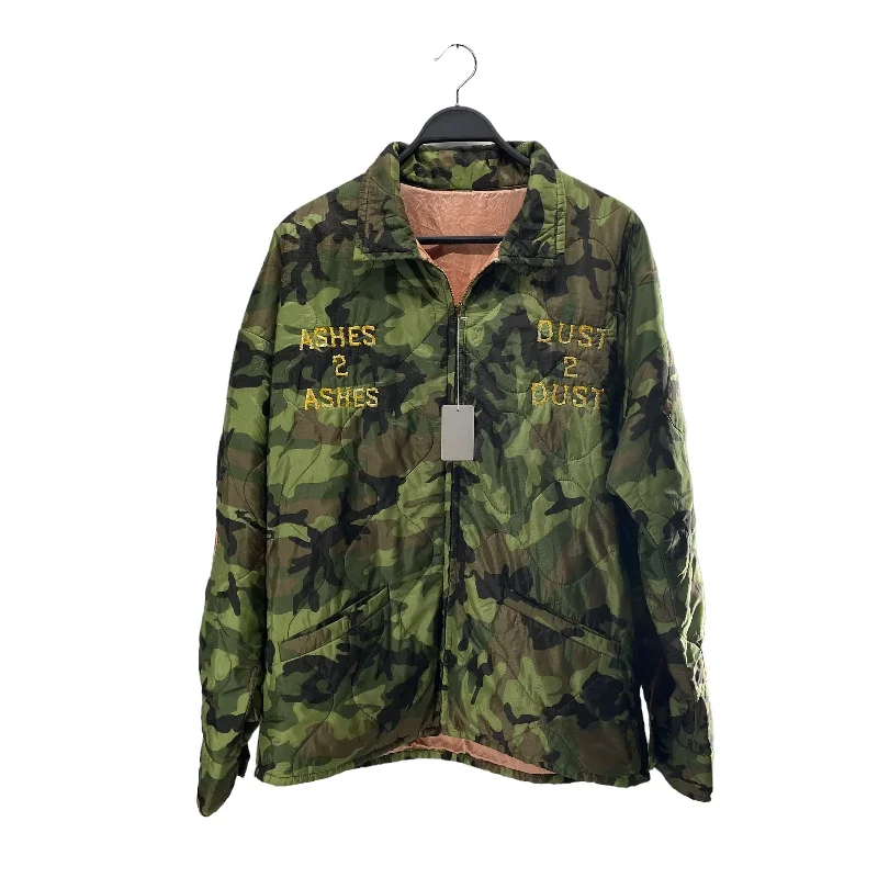 SAINT MICHAEL/Jacket/XL/Nylon/GRN/Camouflage/DUST 2 DUST Laid