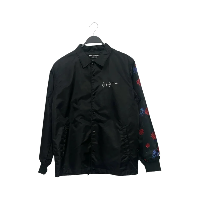 YOHJI YAMAMOTO/Windbreaker/3/Black/HW-Y30-601 Sporty Men's Tennis