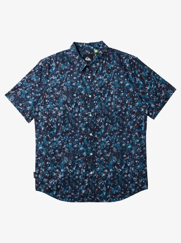 Fairway Classic Short Sleeve Shirt - Dark Navy Aop Best Ss Laid