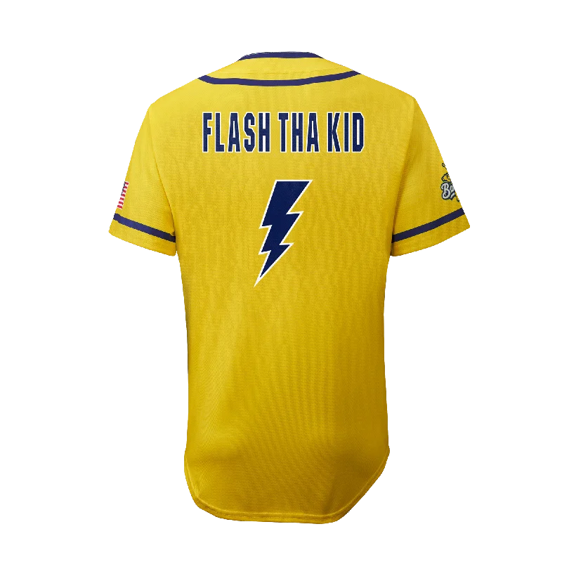 YOUTH Bananas Flash Tha Kid #MM EvoShield Jersey - Yellow Refined Men's Hand