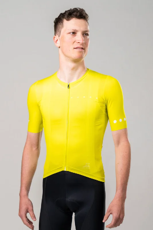 Gold Sport Jersey - Lemonlime Preppy Men's College