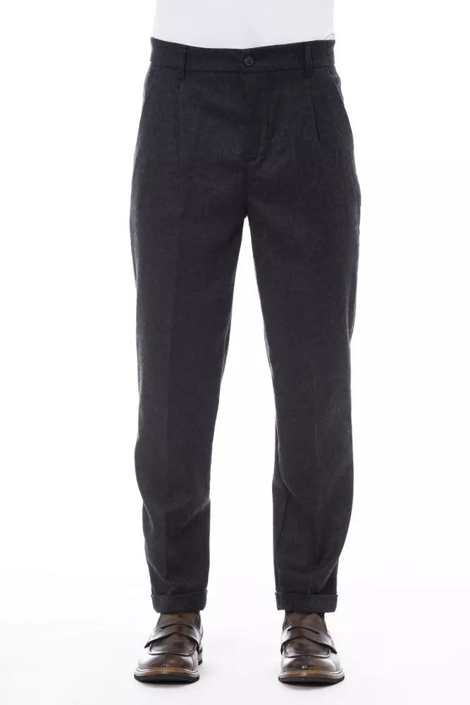 Alpha Studio  Wool Men Men's Pant Relaxed Men's Australian 