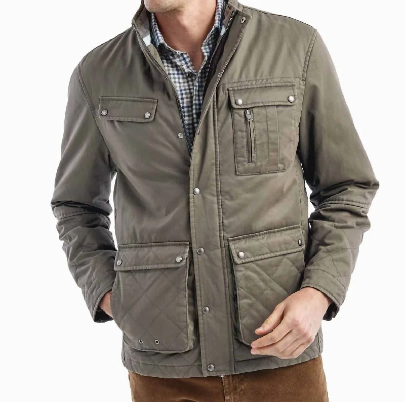 Men's Norton Utility Jacket In Pine Dynamic Men's High