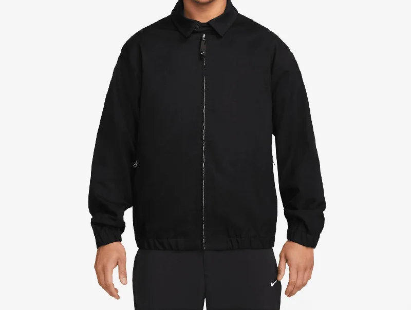 Sb Twill Premium Jacket In Black Casual Men's Short