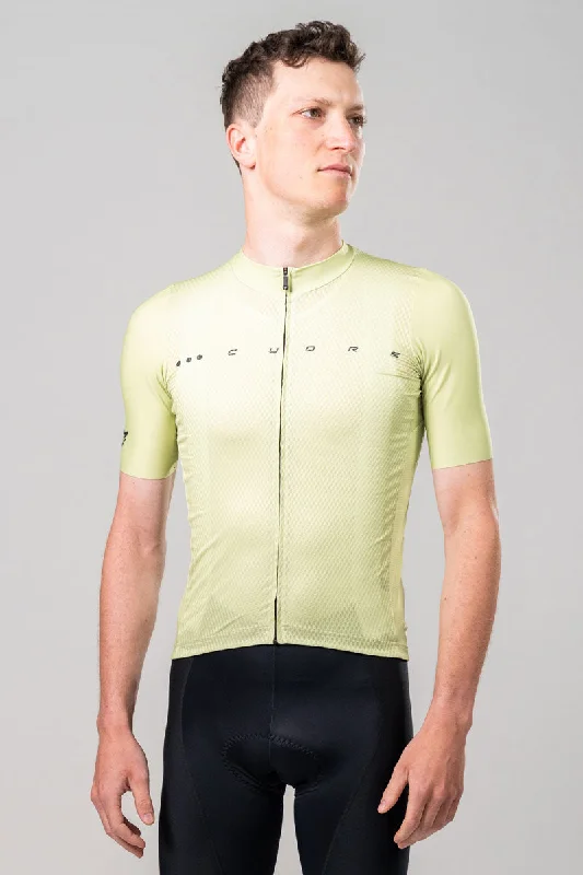 Silver Race Jersey 2.0 - Moss Polished Men's Satin