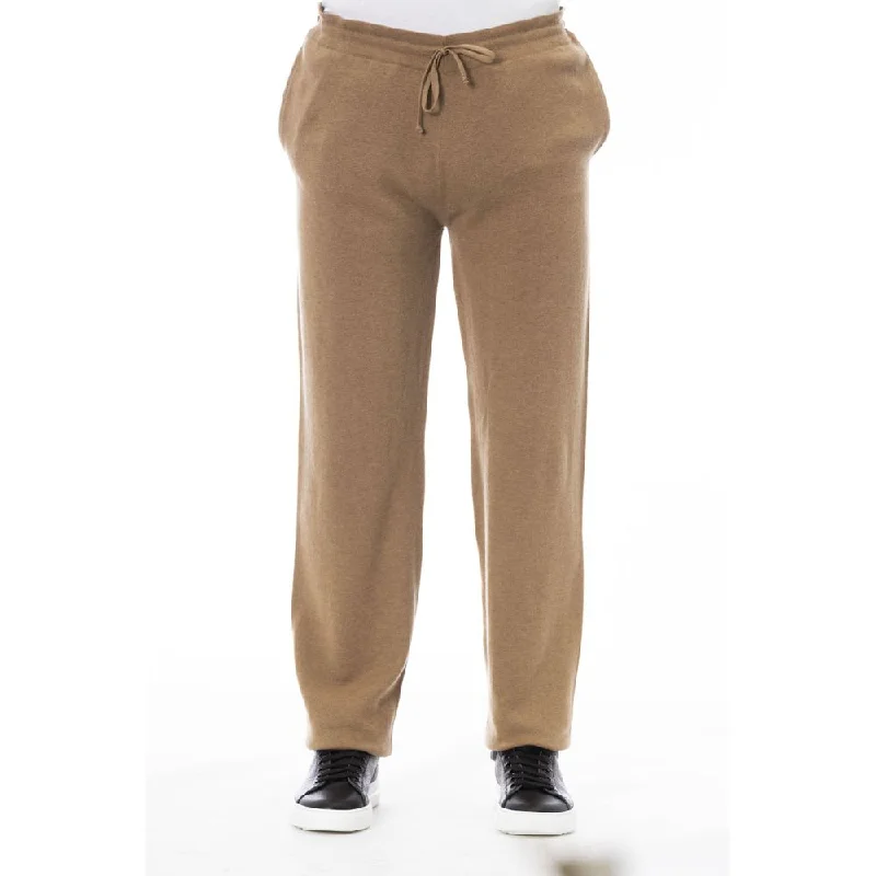 Alpha Studio Elegant  Drawstring Men's Trousers Adventure