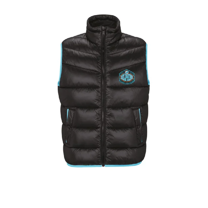 BOSS x NFL water-repellent padded gilet with collaborative branding Cool Men's Skate