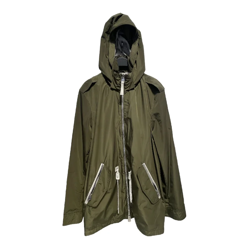 MACKAGE///Windbreaker/36/Nylon/GRN//Plain/M [Active Wear] Outdoor/ Classic Men's Pin