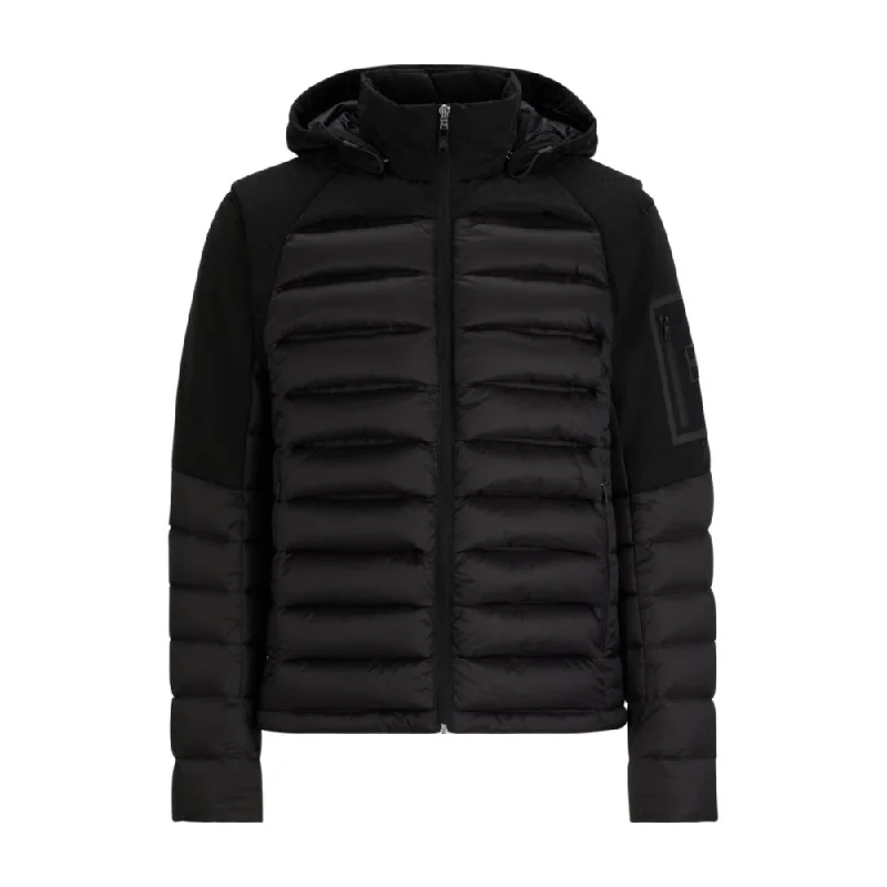 Water-repellent jacket with detachable sleeves and hood Masculine Men's 