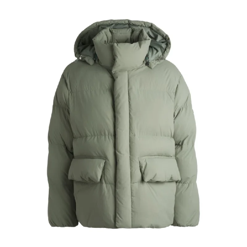 Water-repellent puffer jacket with Double B monogram Tough Men's Military