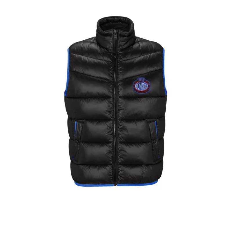 BOSS x NFL water-repellent padded gilet with collaborative branding Vacation