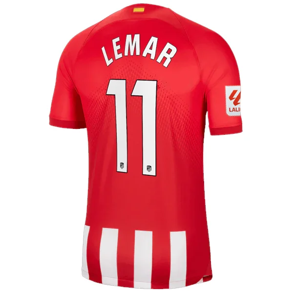 Nike Atletico Madrid Thomas Lemar Home Jersey w/ La Liga Patch 23/24 (Sport Red/Global Red) Tailored