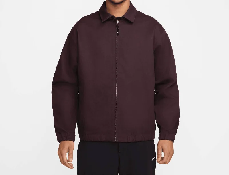 Sb Twill Premium Jacket In Burgundy Crush Bohemian Men's Free