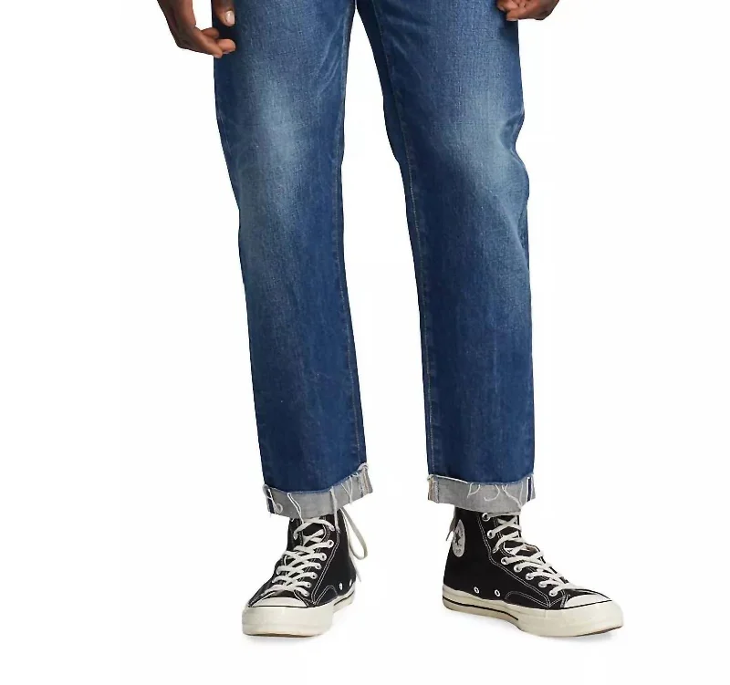 Dellwood Tapered Jeans In Blue Refined Men's Velvet