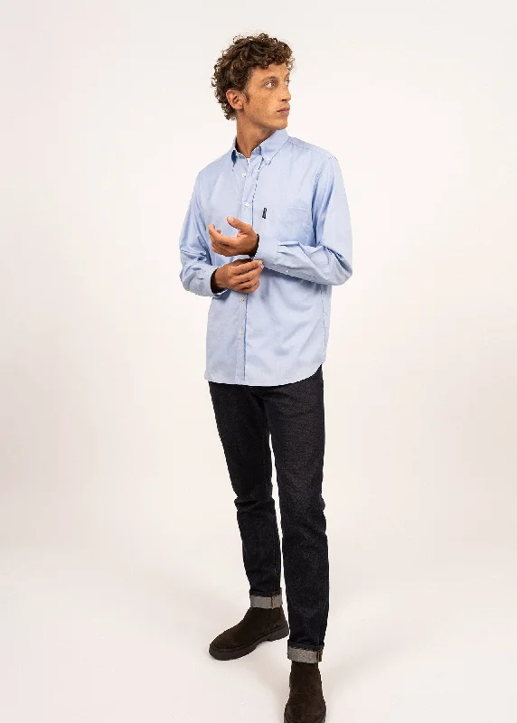 Amboise long sleeve shirt - regular fit, in cotton oxford (CIEL) Streetwear Style