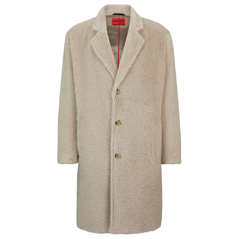 Regular-fit coat with vintage-style buttons Artistic Men's Hand