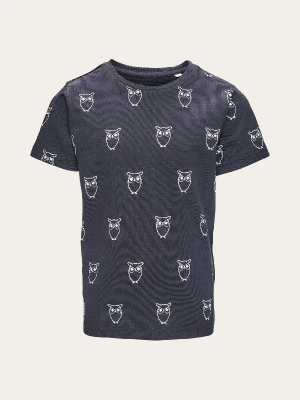 Owl AOP t-shirt - Total Eclipse Elegant Men's Formal 