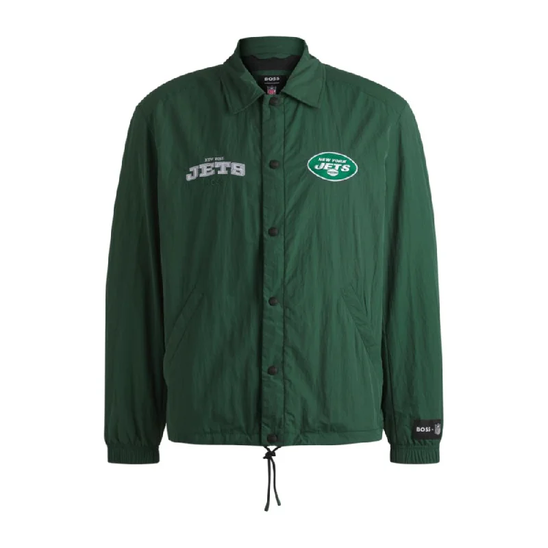 x NFL water-repellent jacket with embroidered branding Organic