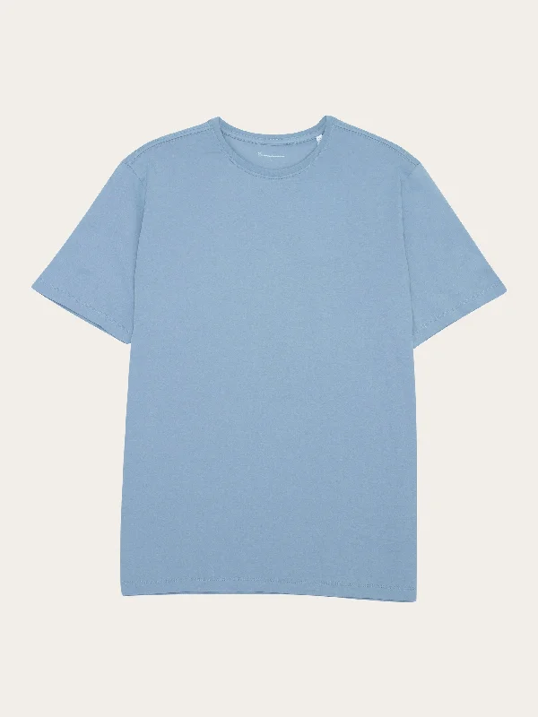 Regular fit Basic tee - Asley Blue Vacation