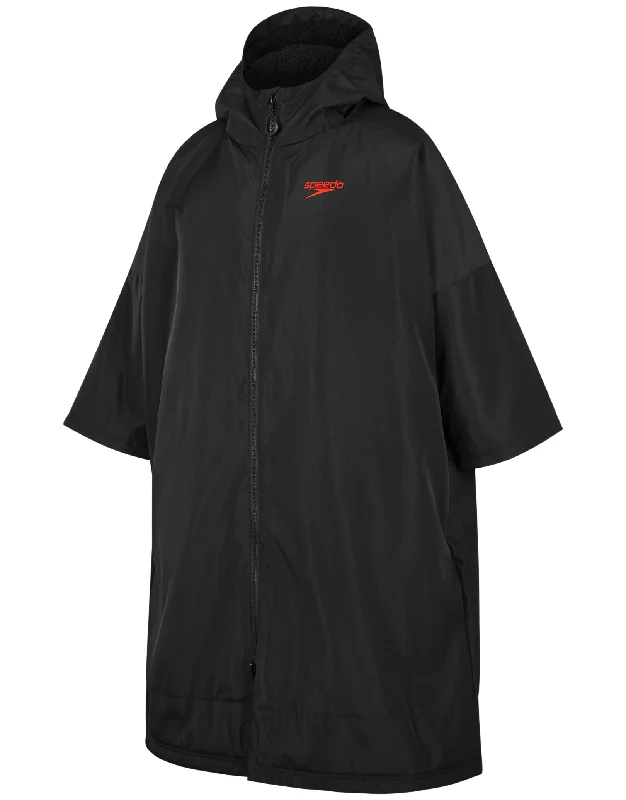 Thermal Dry Change Adult Robe - Black/Red Adventure