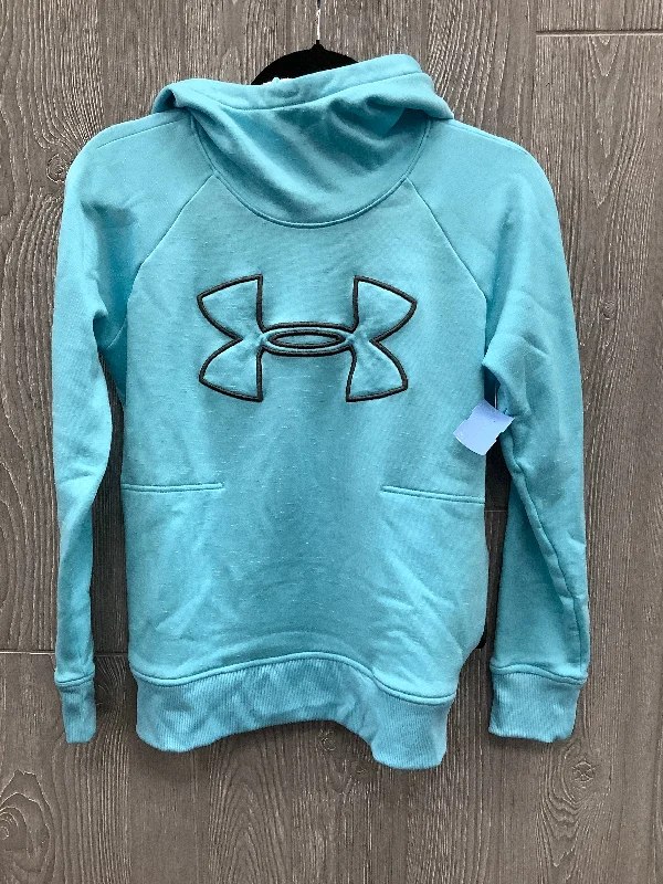 Athletic Sweatshirt Hoodie By Under Armour In Blue, Size: M Traditional Men's Country