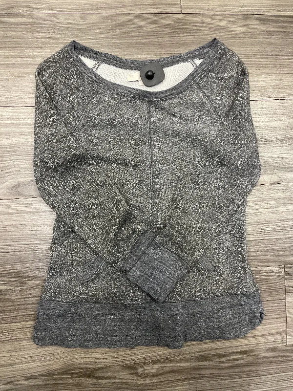 Sweatshirt Crewneck By Loft In Grey, Size: S Practical Men's Multi