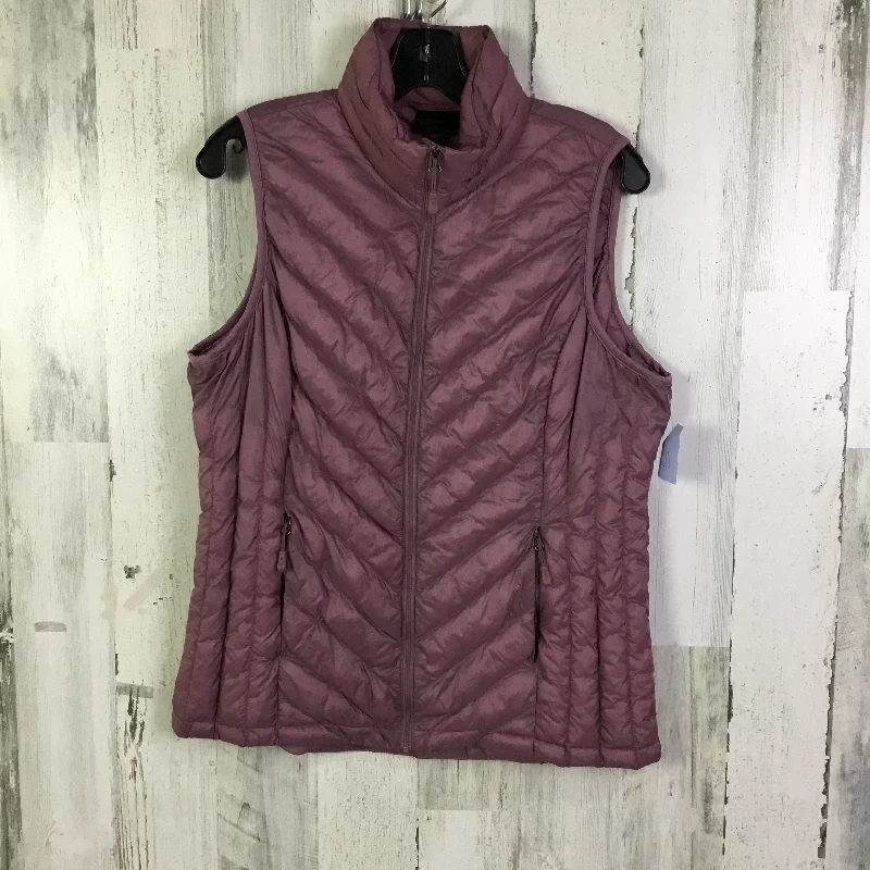 Vest Puffer & Quilted By 32 Degrees In Purple, Size: M Dynamic Men's High