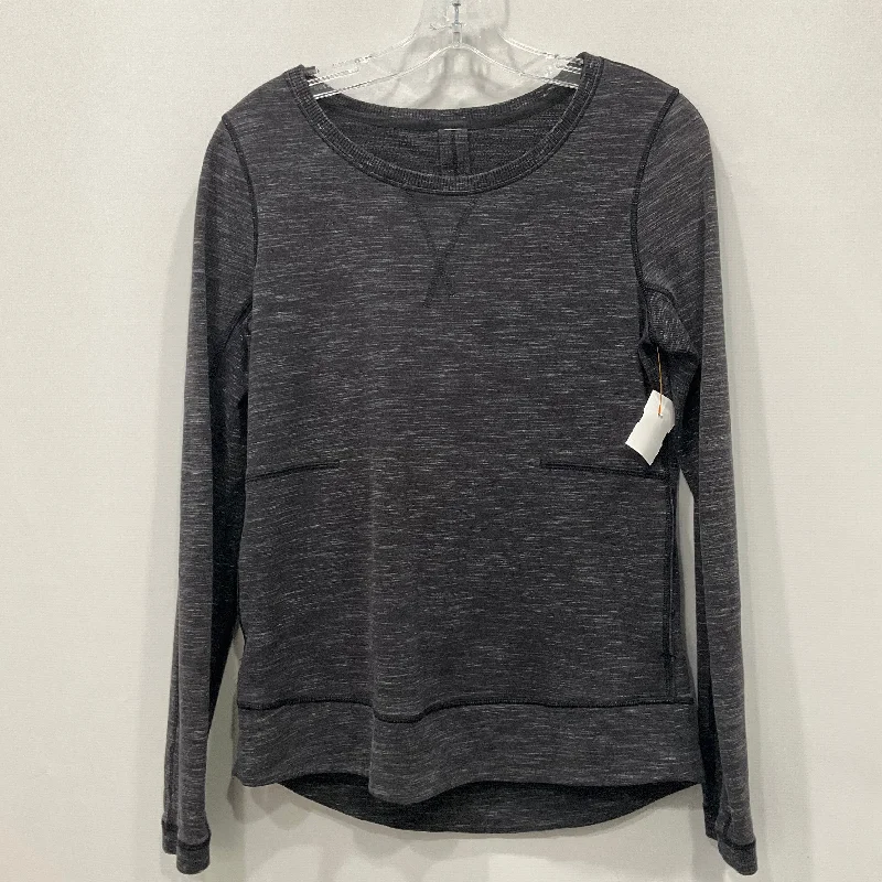 Athletic Sweatshirt Crewneck By Lululemon In Grey, Size: 6 Vintage Men's 1970S Disco