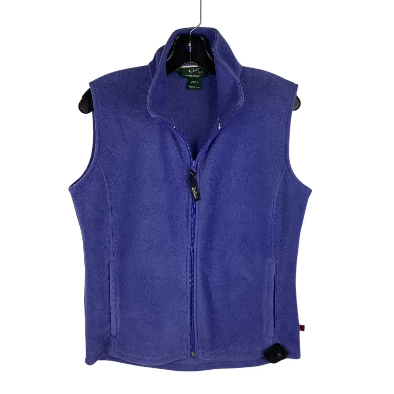 Vest Fleece By Woolrich In Purple, Size: S Luxurious Men's High