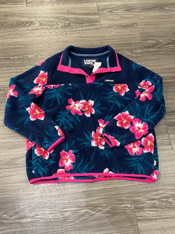 Sweatshirt Collar By Lands End In Multi-colored, Size: L Lumberjack