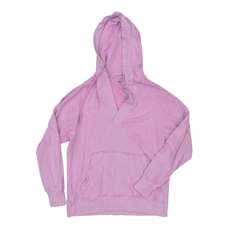 Sweatshirt Hoodie By Aerie In Purple, Size:Xs Traditional Men's Country