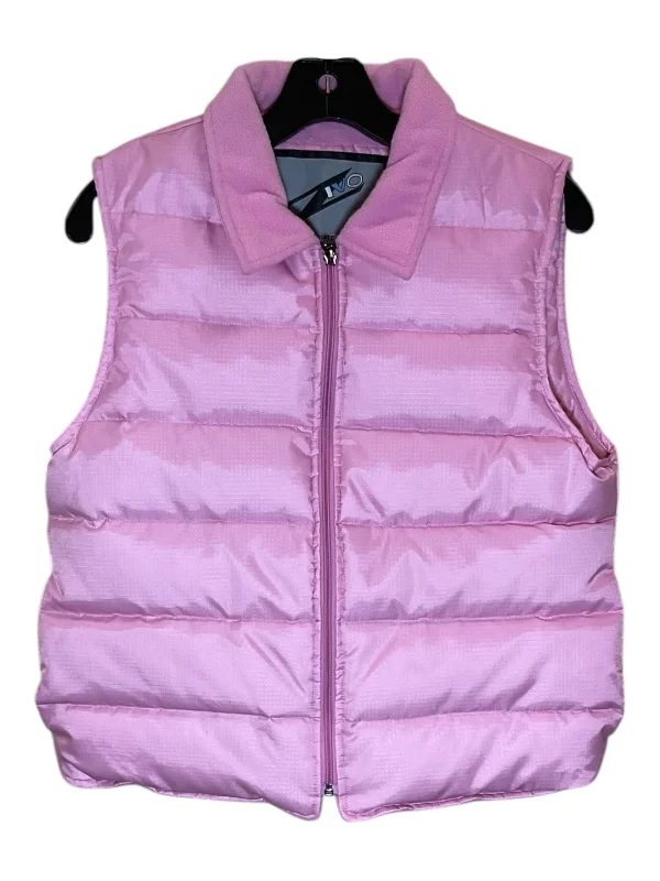 Vest Puffer & Quilted By Clothes Mentor In Pink, Size: M Hip Men's Retro