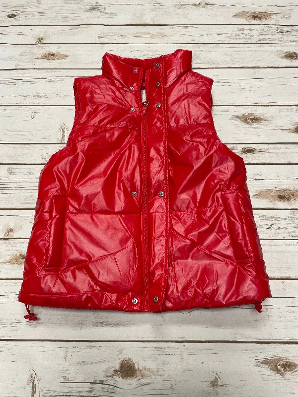 Vest Puffer & Quilted By A New Day In Red, Size: S Casual Men's Japanese 