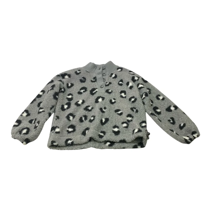 Sweatshirt Collar By Loft In Grey, Size: Sp Youthful Men's Pop