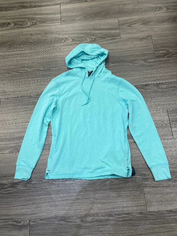 Sweatshirt Hoodie By Jockey In Teal, Size: S Gym