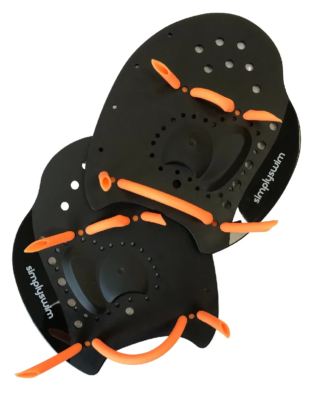 Hand Paddle - Black/Orange Confident Men's Power