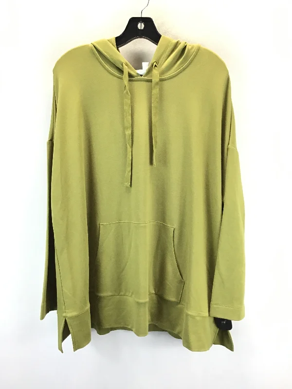 Sweatshirt Hoodie By J. Jill In Green, Size: Xl Bohemian Men's Free