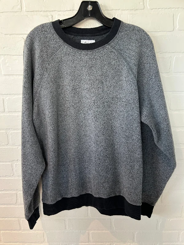 Sweatshirt Crewneck By feat In Grey, Size: M Relaxed Men's Australian 