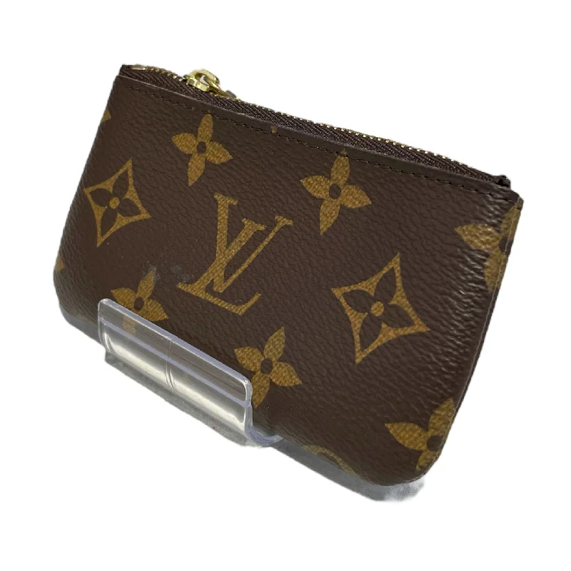 LOUIS VUITTON/Coin Wallet/Monogram/Leather/BRW/ Earthy Men's Sustainable 