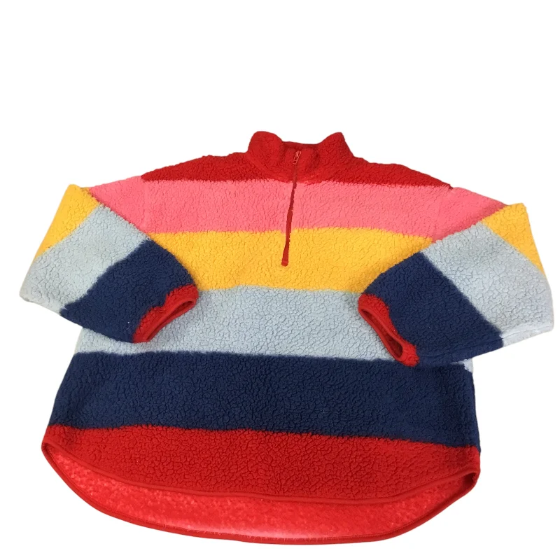 Sweatshirt Collar By Old Navy In Striped Pattern, Size: L Youthful Men's Pop