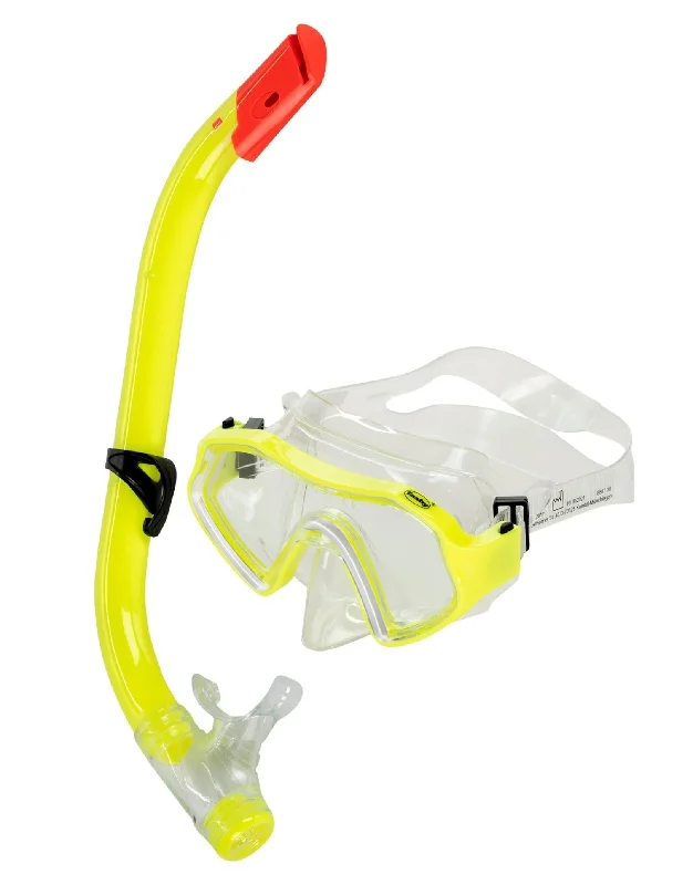 Children Snorkel Set - Yellow Confident Men's Power