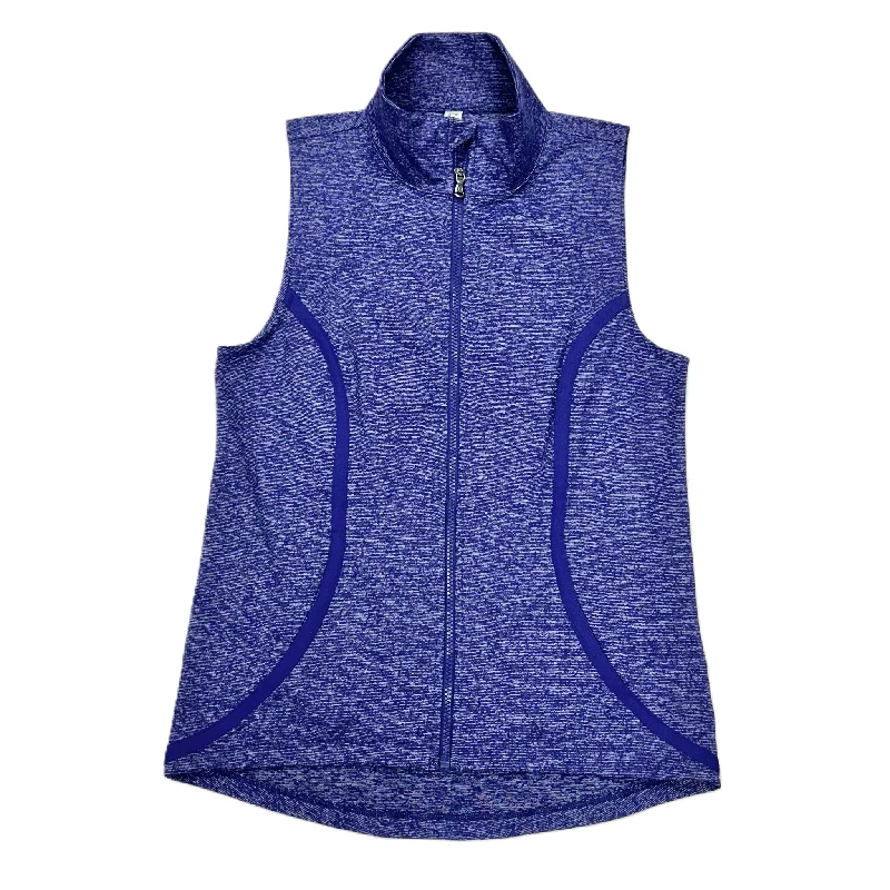 Vest Other By Under Armour In Purple & White, Size: S Trendy Men's Oversized