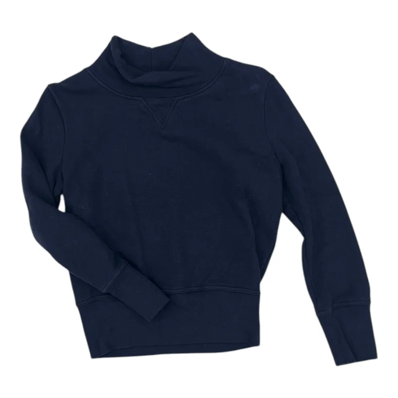 Sweatshirt Collar By Madewell In Navy, Size:S Modern Men's Tech