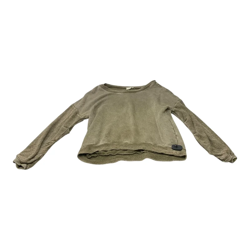 Sweatshirt Crewneck By White Crow In Green, Size: Xs Edgy Men's Punk