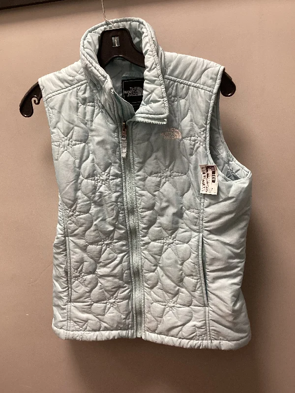 Vest Puffer & Quilted By The North Face In Blue, Size: M Traditional Men's Wool