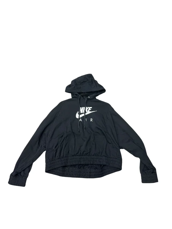 Sweatshirt Hoodie By Nike Apparel In Black, Size: M Earthy Men's Hemp